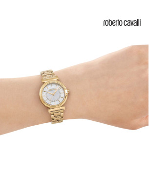 Roberto Cavalli Ladies Watch with Bracelet